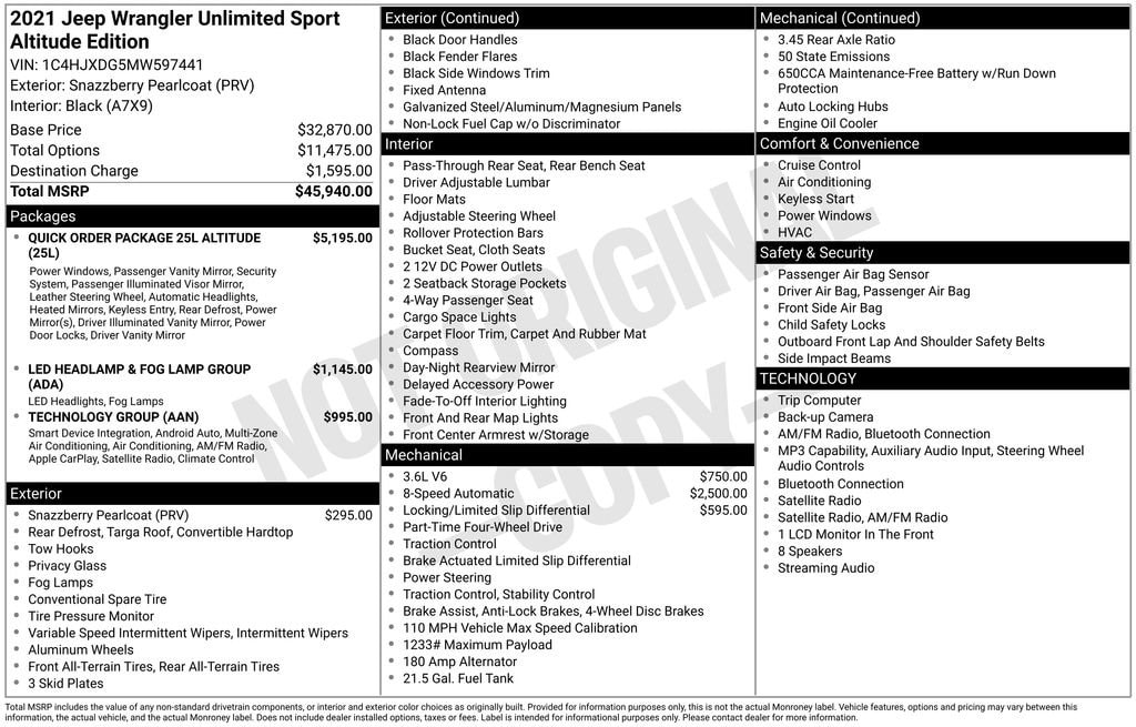 jeep wrangler unlimited 2021 1C4HJXDG5MW597441 image jeep wrangler unlimited 2021 1C4HJXDG5MW597441 image